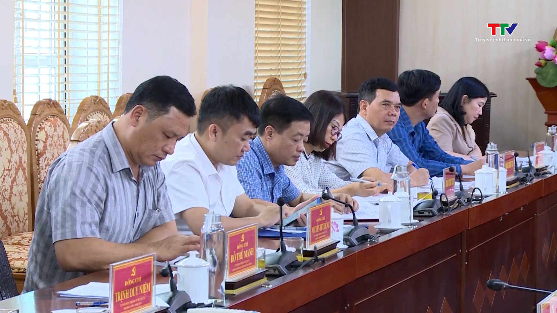 Giám sát việc lãnh đạo, chỉ đạo thực hiện Quyết định số 217, 218 của Bộ Chính trị (khóa XI) tại huyện Thọ Xuân - Ảnh 4.