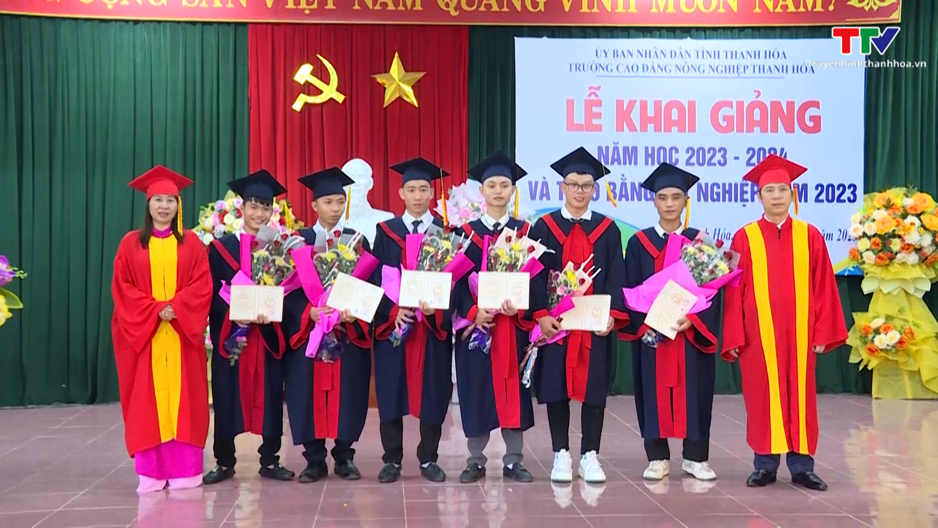 Trường Cao đẳng nông nghiệp Thanh Hóa khai giảng năm học 2023-2024 - Ảnh 3.