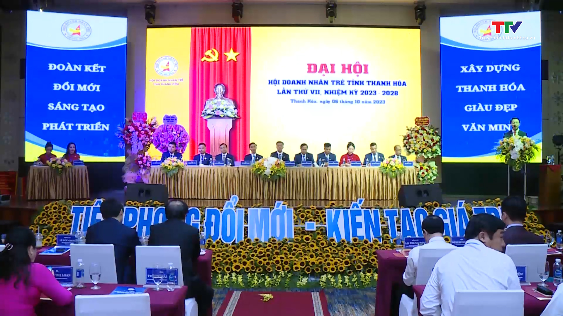 Đại hội Hội Doanh nhân trẻ tỉnh Thanh Hoá nhiệm kỳ 2023 - 2028 - Ảnh 3.