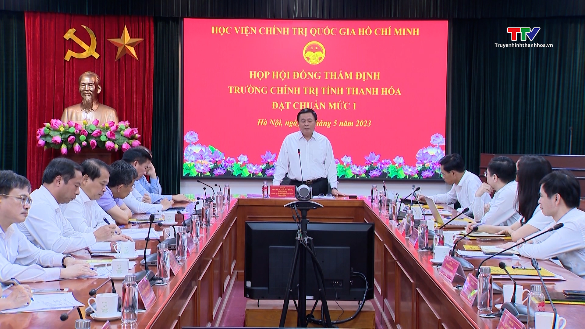 Trường Chính trị tỉnh Thanh Hóa nâng cao chất lượng đào tạo bồi dưỡng lý luận chính trị
 - Ảnh 2.