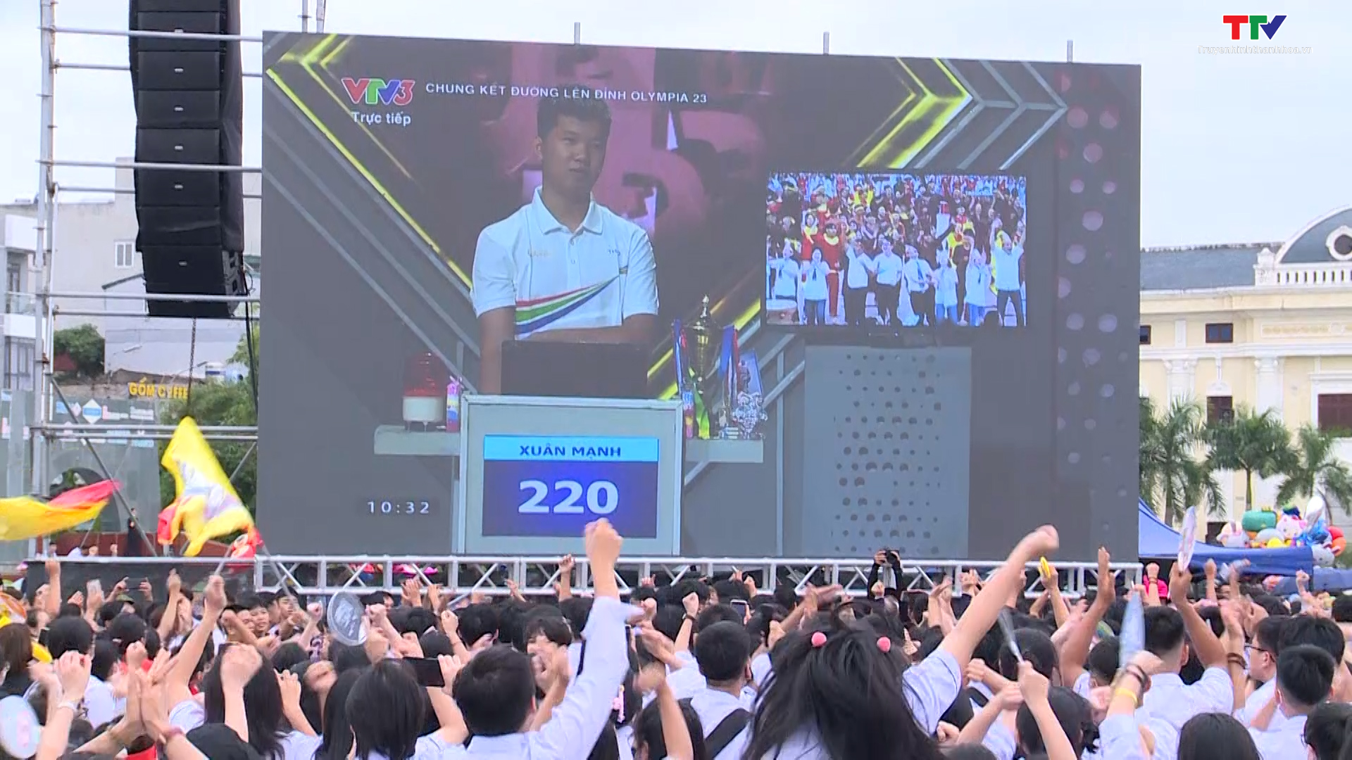 Học sinh Lê Xuân Mạnh, tỉnh Thanh Hóa giành ngôi quán quân Đường lên đỉnh Olympia lần thứ 23 - Ảnh 8.