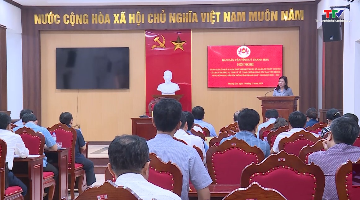 Tăng cường công tác Dân vận trong vùng đồng bào dân tộc Mông tỉnh Thanh Hóa - Ảnh 3.