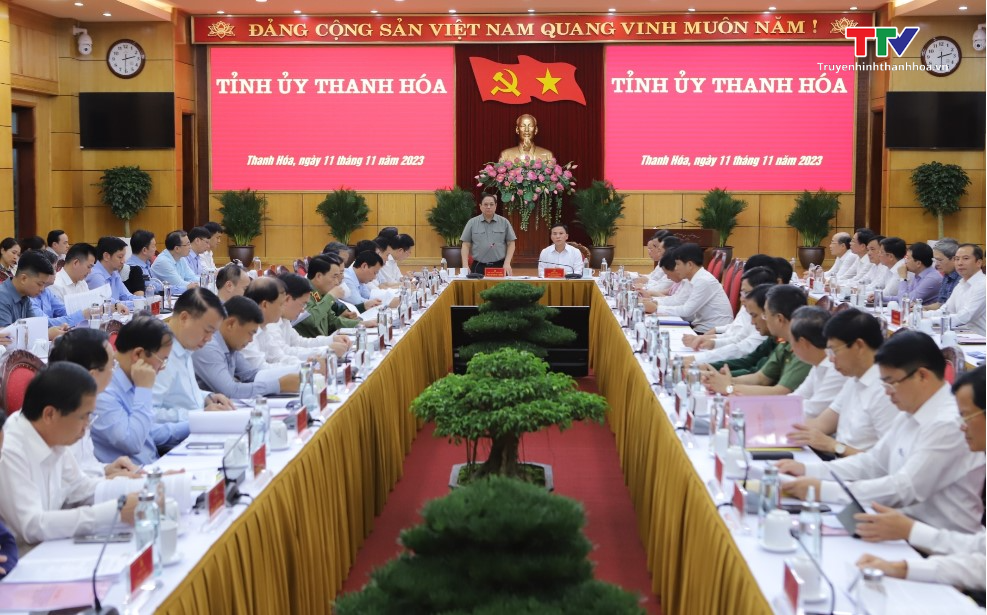 Thủ tướng Chính phủ Phạm Minh Chính làm việc với tỉnh Thanh Hóa về tình hình kinh tế - xã hội, quốc phòng - an ninh, công tác xây dựng Đảng và hệ thống chính trị - Ảnh 5.