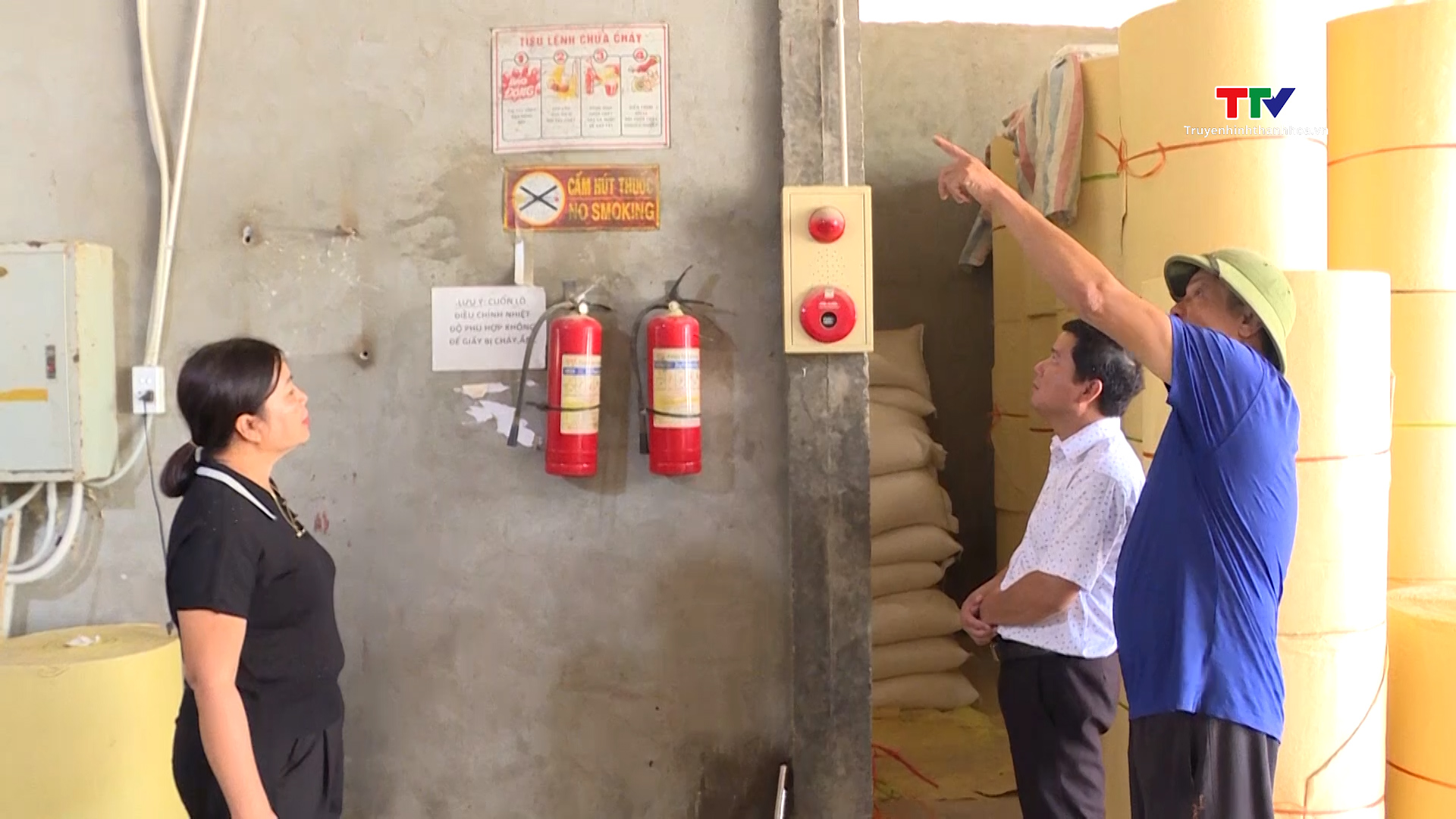 Các doanh nghiệp chế biến lâm sản huyện Quan Hóa tích cực, chủ động thực hiện công tác phòng cháy chữa cháy- Ảnh 1.