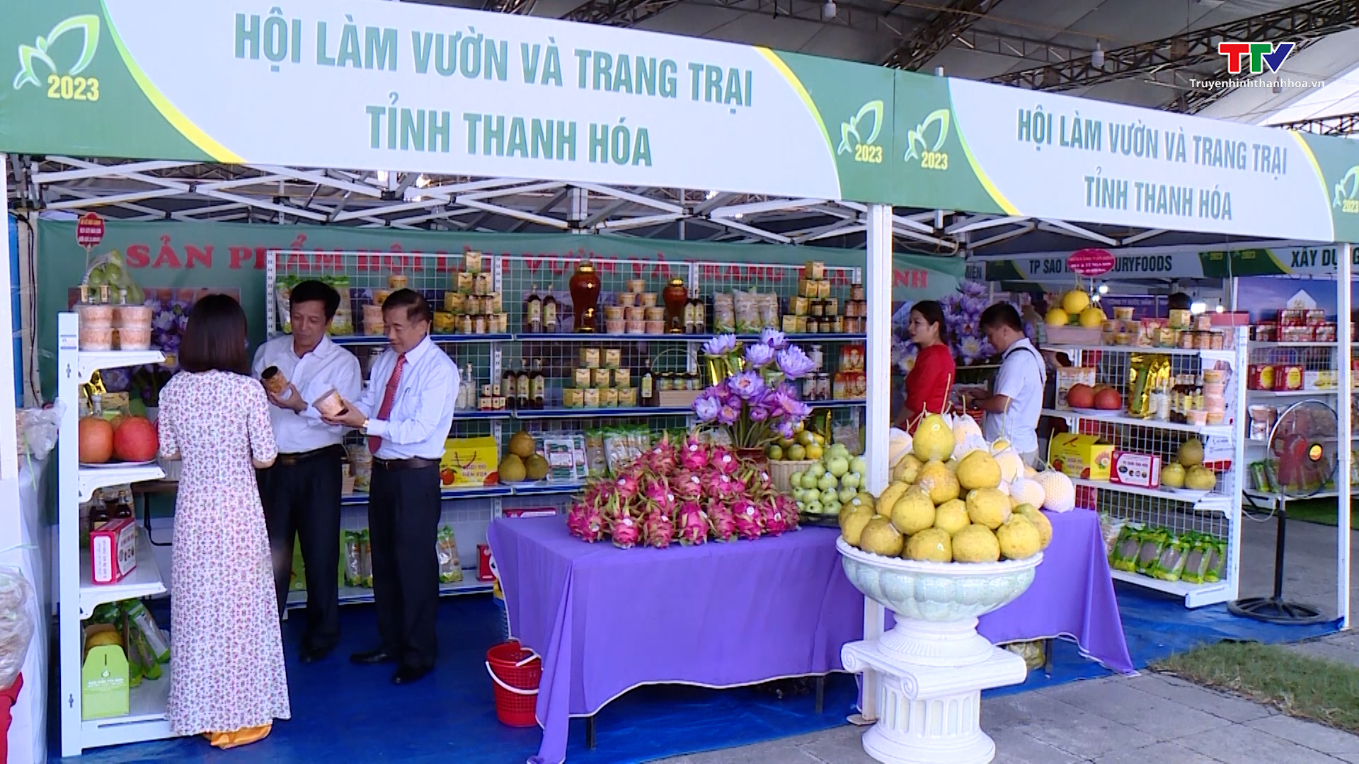 15 tỷ đồng Doanh thu bán hàng tại đợt trưng bày, giới thiệu sản phẩm nông sản thực phẩm an toàn tỉnh Thanh Hóa năm 2023- Ảnh 1.