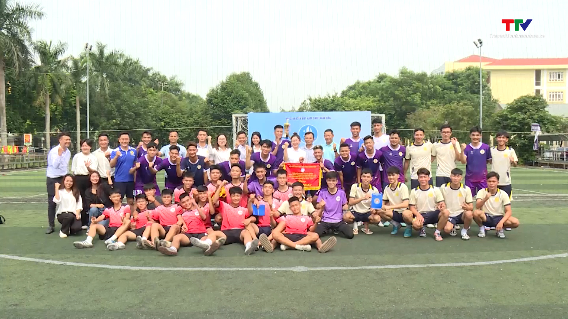 Trường Đại học Văn hóa, Thể thao và Du lịch vô địch giải bóng đá sinh viên Thanh Hóa năm 2023 - Ảnh 3.
