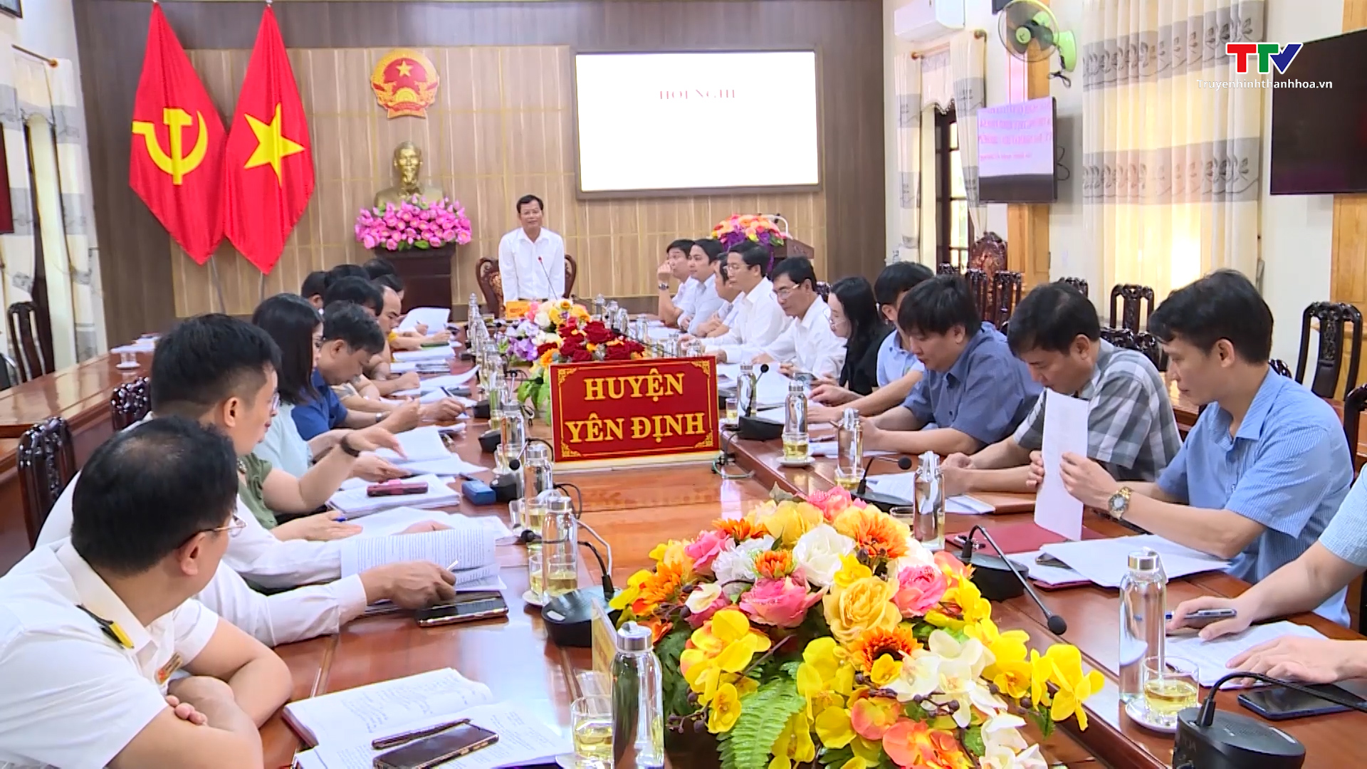 Hội đồng Nhân dân tỉnh Thanh Hóa giám sát tại huyện Yên Định - Ảnh 3.