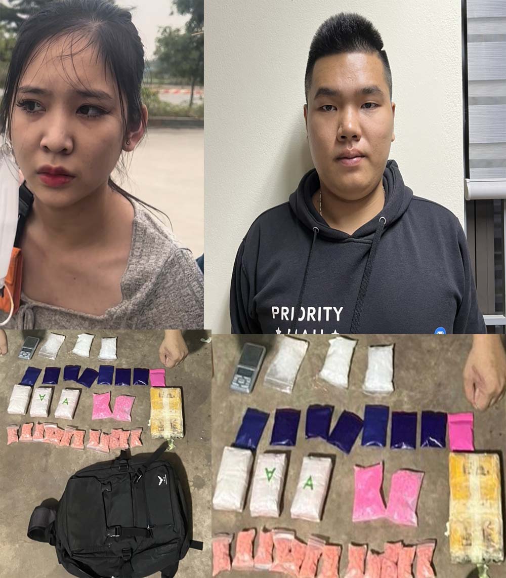 Công an thành phố Thanh Hóa bắt giữ 2 chị em họ mua bán ma tuý với số lượng lớn