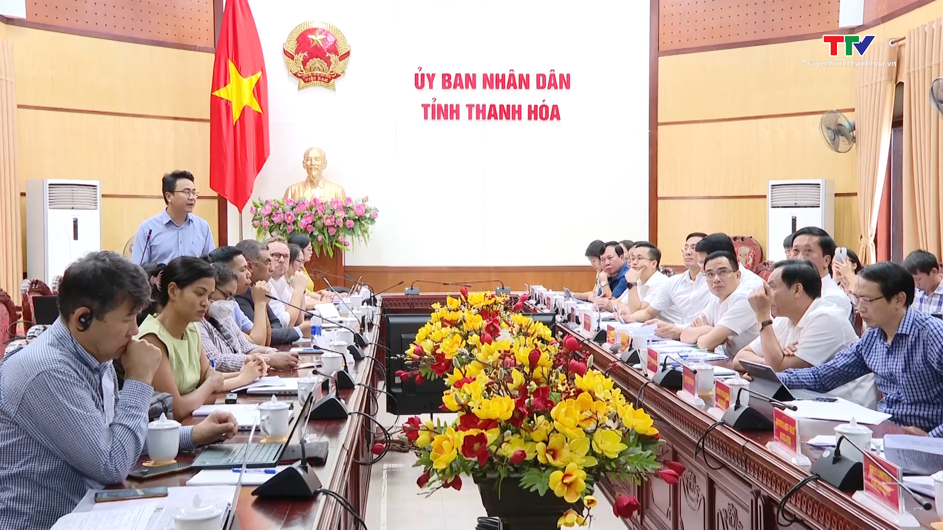 Ủy ban Nhân dân tỉnh Thanh Hóa làm việc với IFAD - Ảnh 2.