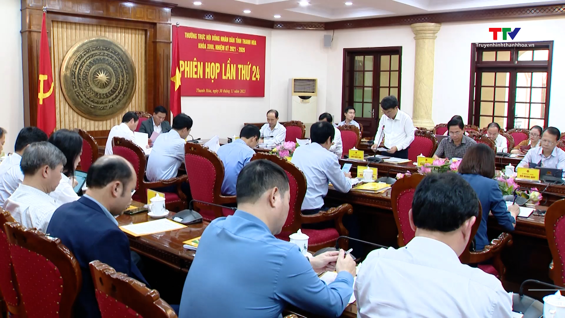 Phiên họp lần thứ 24, Thường trực Hội đồng Nhân dân tỉnh Thanh Hoá khoá XVIII, nhiệm kỳ 2021 – 2026- Ảnh 1.