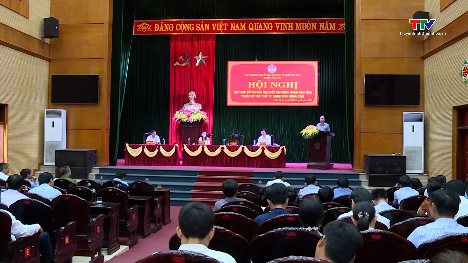 Đại biểu Hội đồng Nhân dân tỉnh tiếp xúc cử tri huyện Cẩm Thuỷ - Ảnh 2.