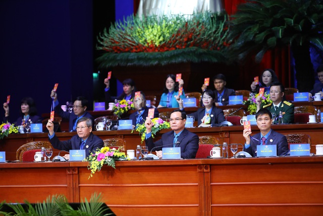 Đại hội XIII Công đoàn Việt Nam: Đổi mới – Dân chủ - Đoàn kết – Phát triển- Ảnh 3.