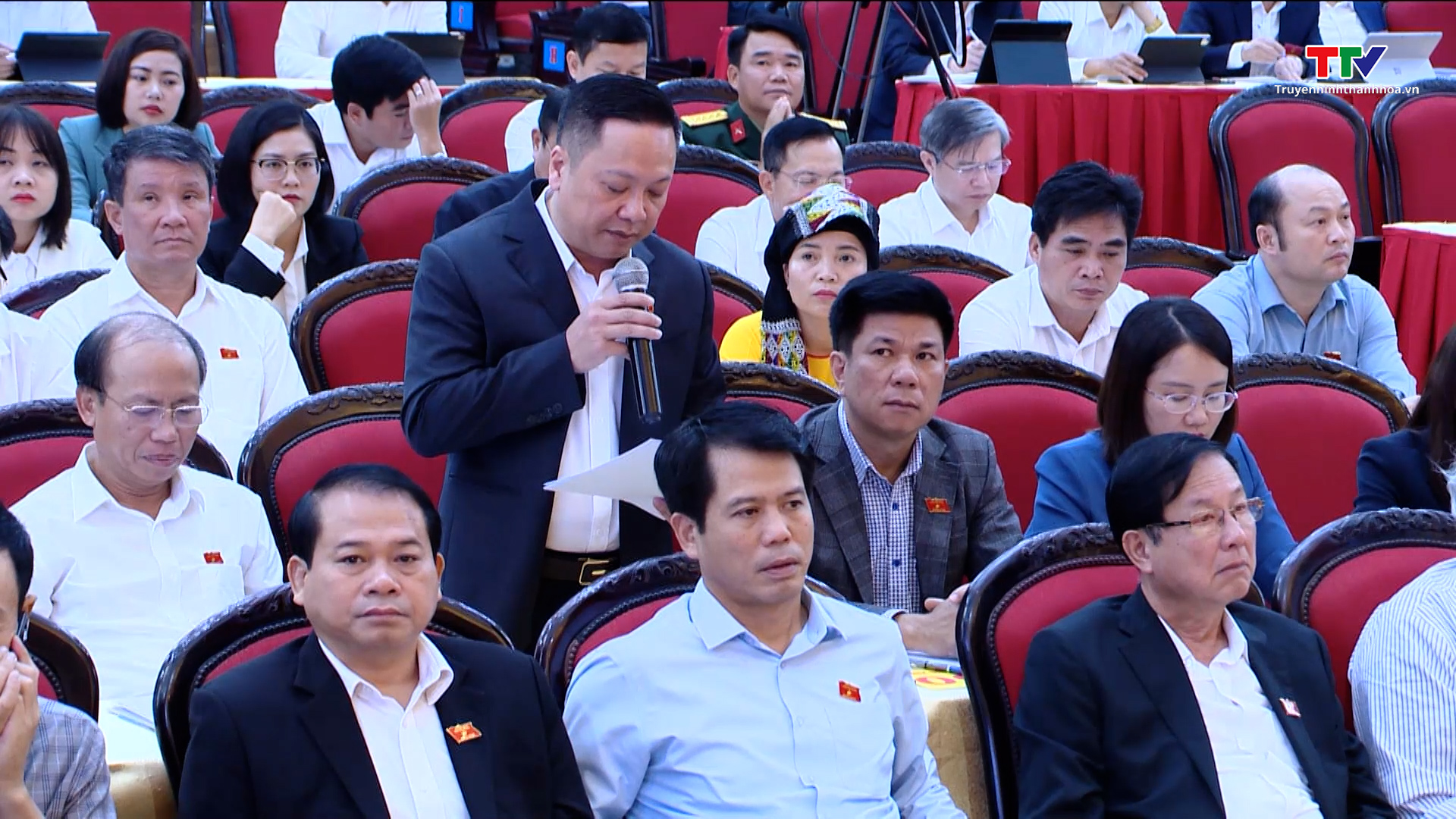 Kỳ họp thứ 17, HĐND tỉnh Thanh Hoá khoá XVIII - Phiên chất vấn và trả lời chất vấn- Ảnh 2.