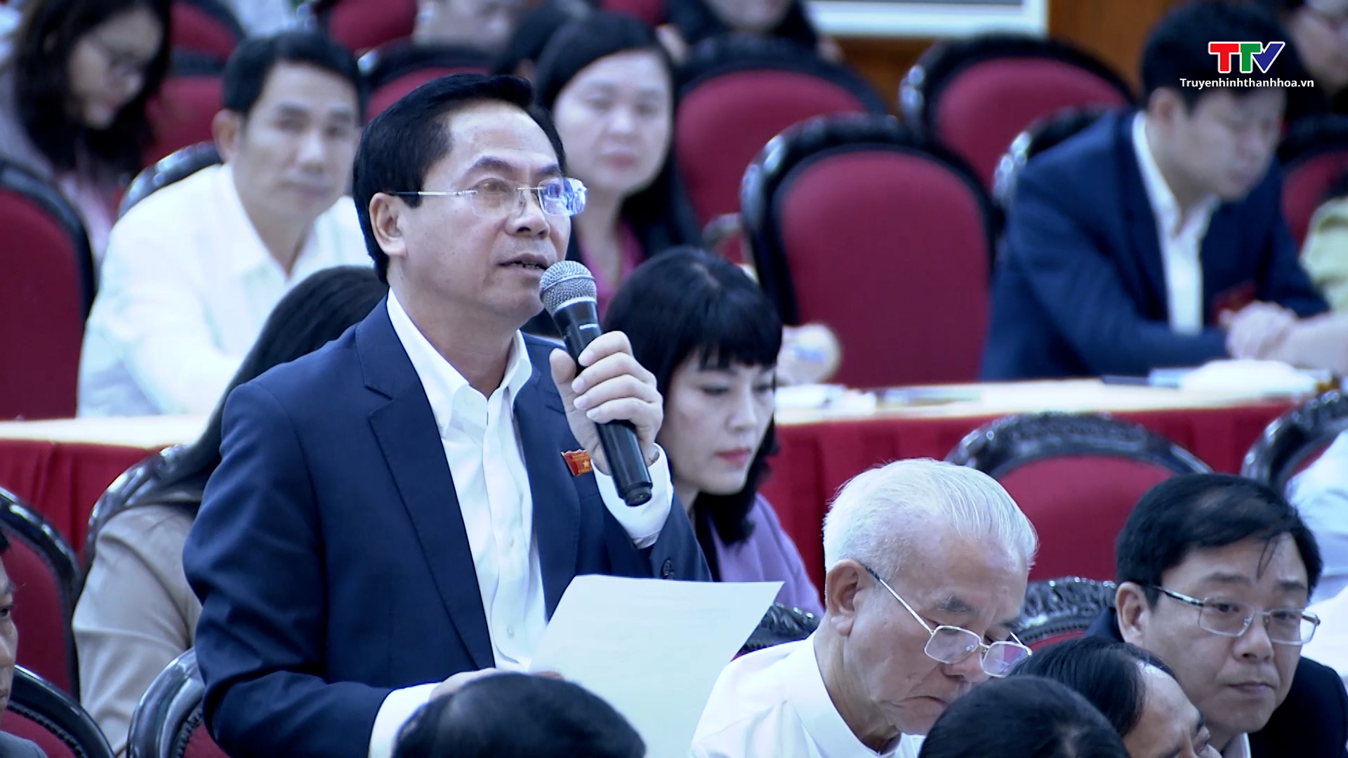 Kỳ họp thứ 17, HĐND tỉnh Thanh Hoá khoá XVIII - Phiên chất vấn và trả lời chất vấn- Ảnh 11.