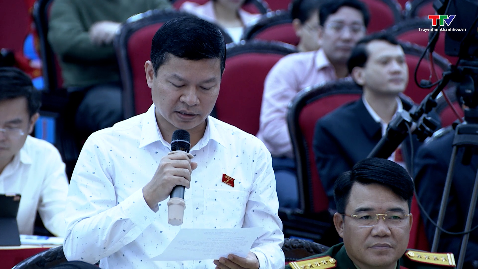 Kỳ họp thứ 17, HĐND tỉnh Thanh Hoá khoá XVIII - Phiên chất vấn và trả lời chất vấn- Ảnh 4.