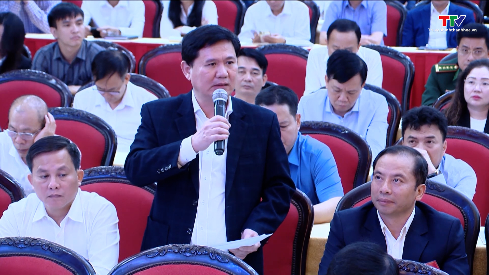 Kỳ họp thứ 17, HĐND tỉnh Thanh Hoá khoá XVIII - Phiên chất vấn và trả lời chất vấn- Ảnh 14.