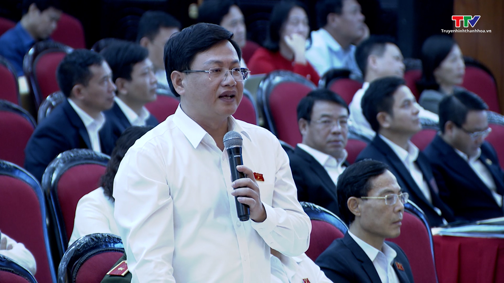 Kỳ họp thứ 17, HĐND tỉnh Thanh Hoá khoá XVIII - Phiên chất vấn và trả lời chất vấn- Ảnh 15.