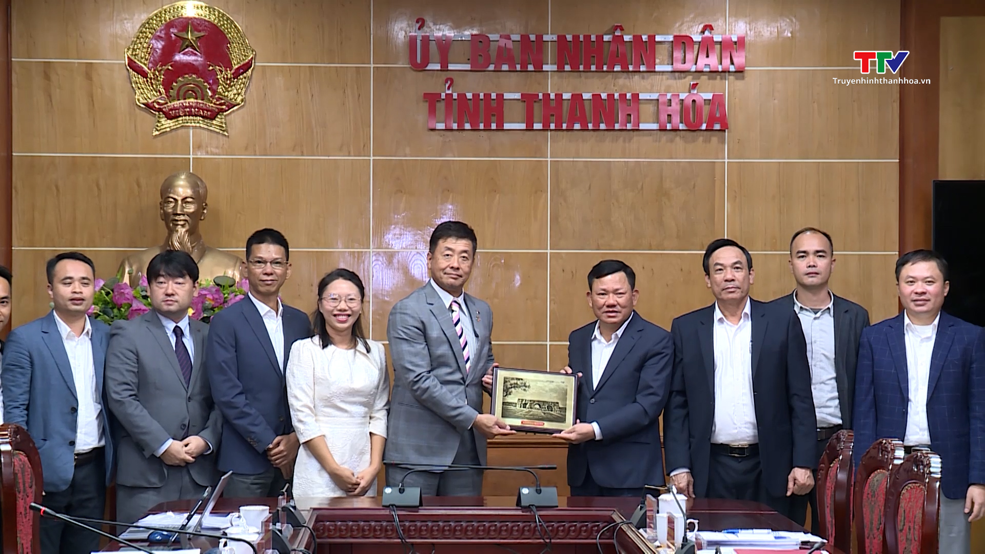 Phó Chủ tịch Thường trực Ủy ban Nhân dân tỉnh Nguyễn Văn Thi làm việc với doanh nghiệp Nhật- Ảnh 4.