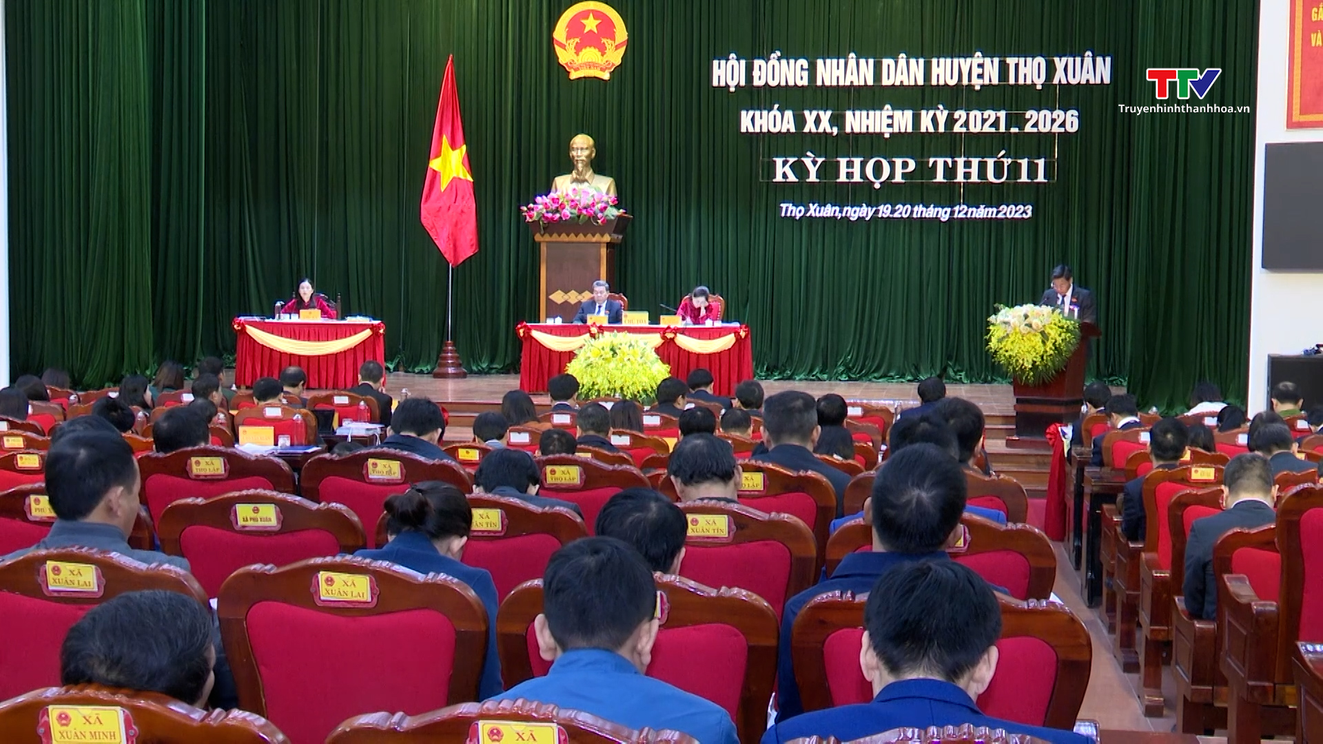 Kỳ họp thứ 11, Hội đồng Nhân dân huyện Thọ Xuân khóa XX, nhiệm kỳ 2021 – 2026- Ảnh 1.