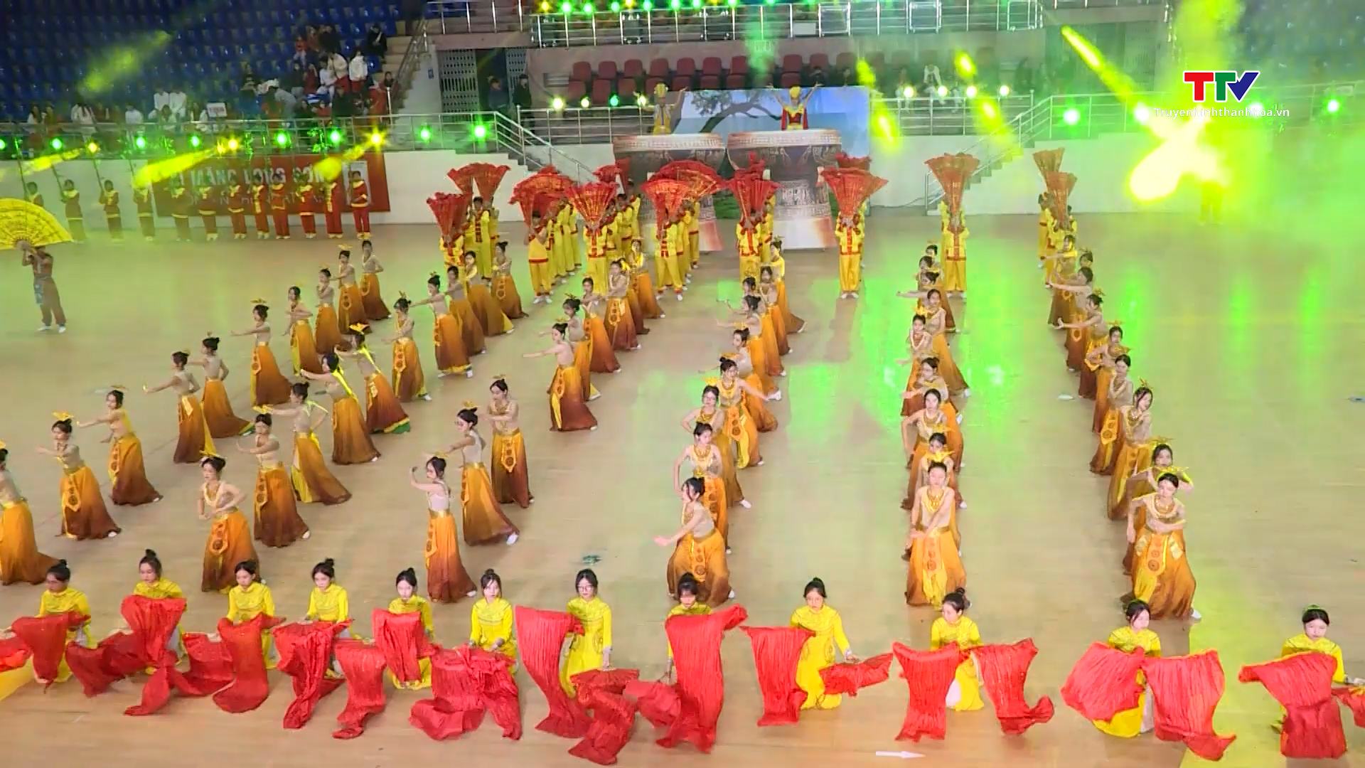 Tổng duyệt lễ khai mạc Hội khỏe Phù Đổng tỉnh Thanh Hóa lần thứ XI năm 2023- Ảnh 2.