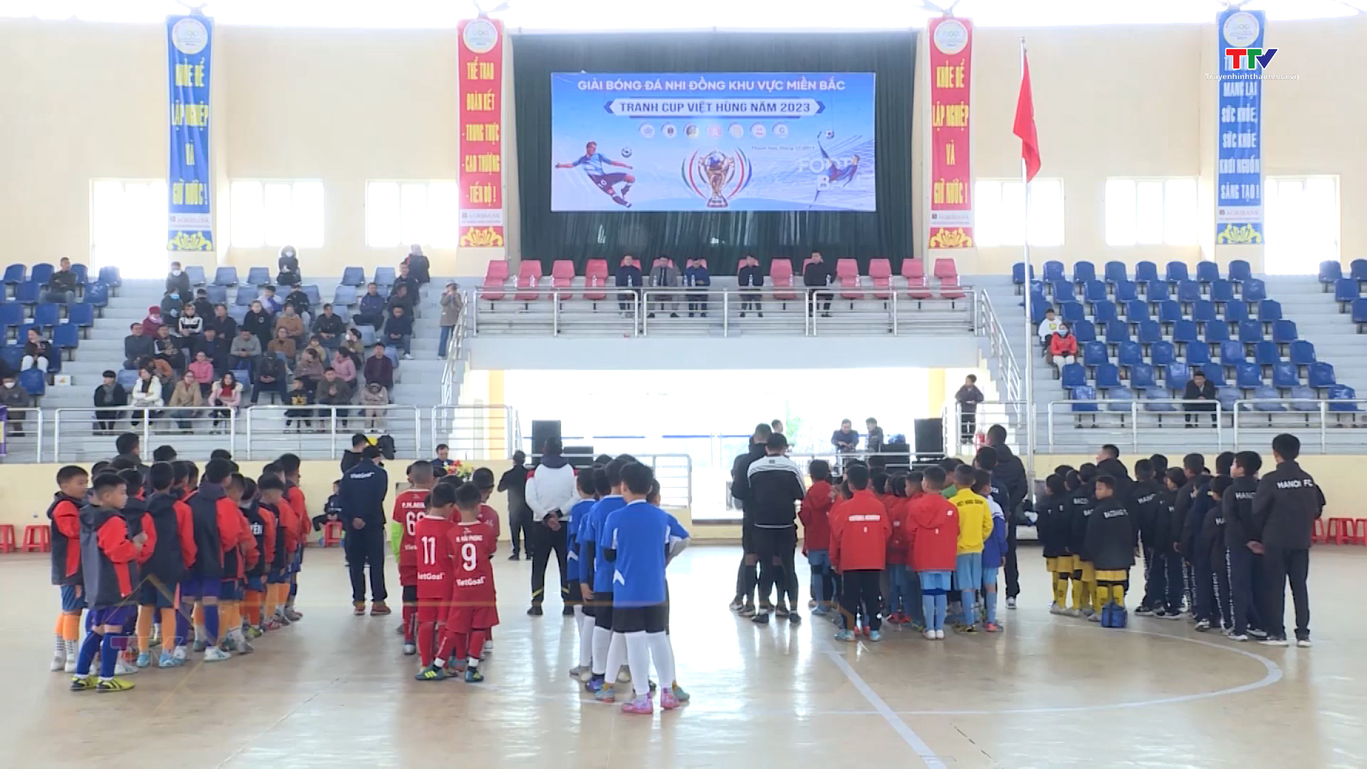 Sôi động Giải bóng đá nhi đồng khu vực miền Bắc – Cúp Việt Hùng năm 2023 - Ảnh 1.