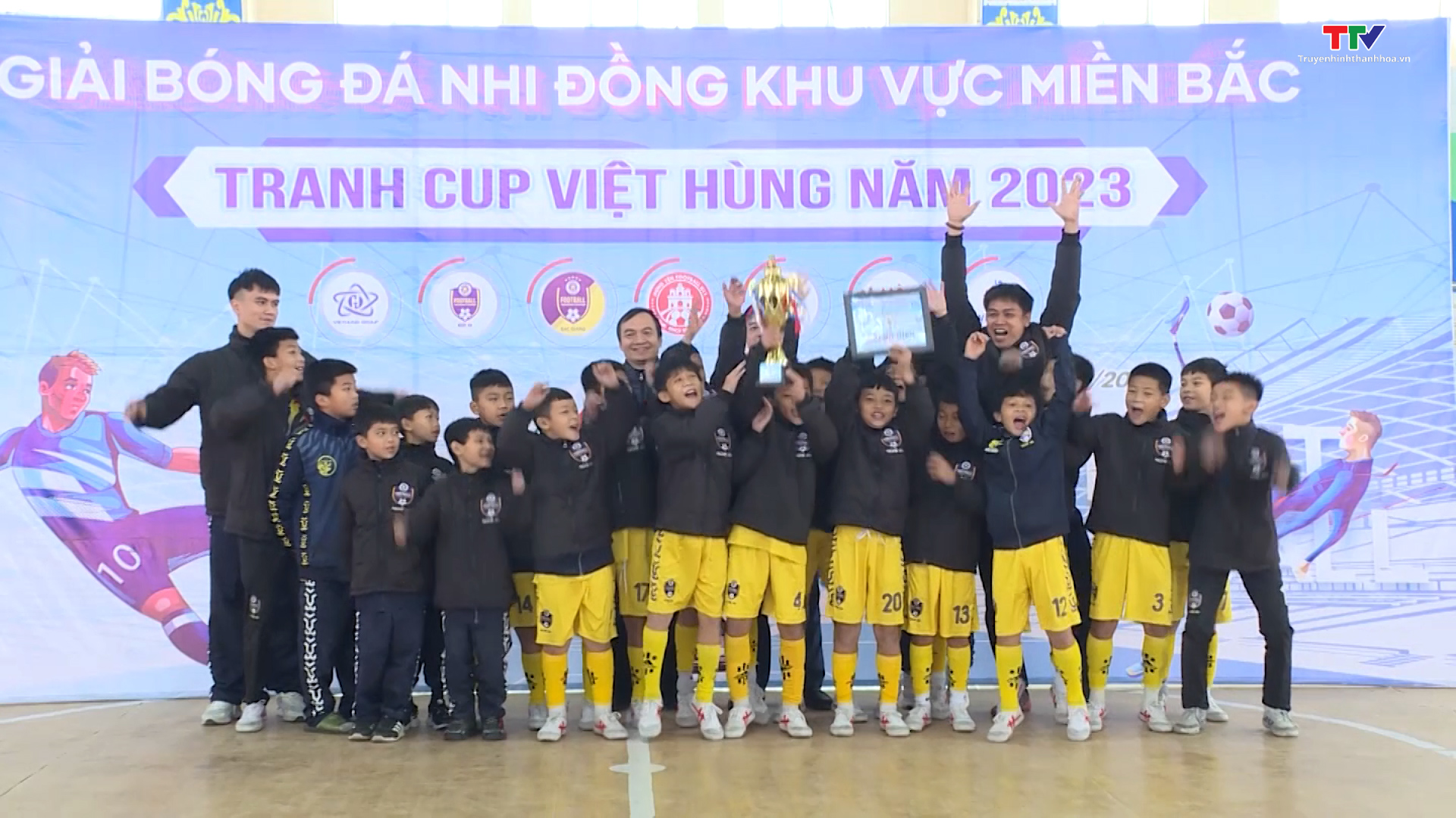 Sôi động Giải bóng đá nhi đồng khu vực miền Bắc – Cúp Việt Hùng năm 2023 - Ảnh 3.