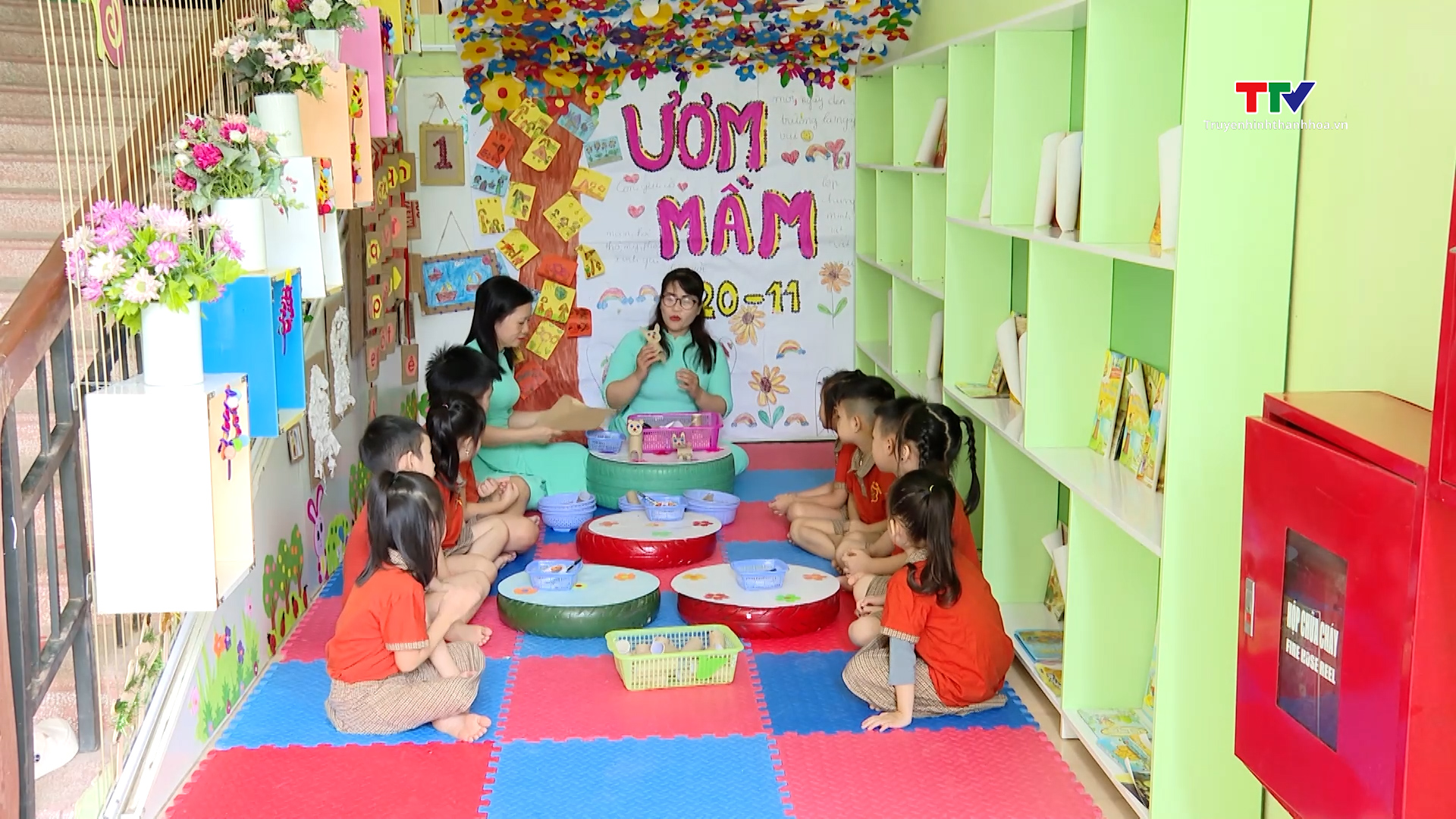 Thành phố Thanh Hóa triển khai phương pháp dạy học STEM vào bậc học mầm non
- Ảnh 2.