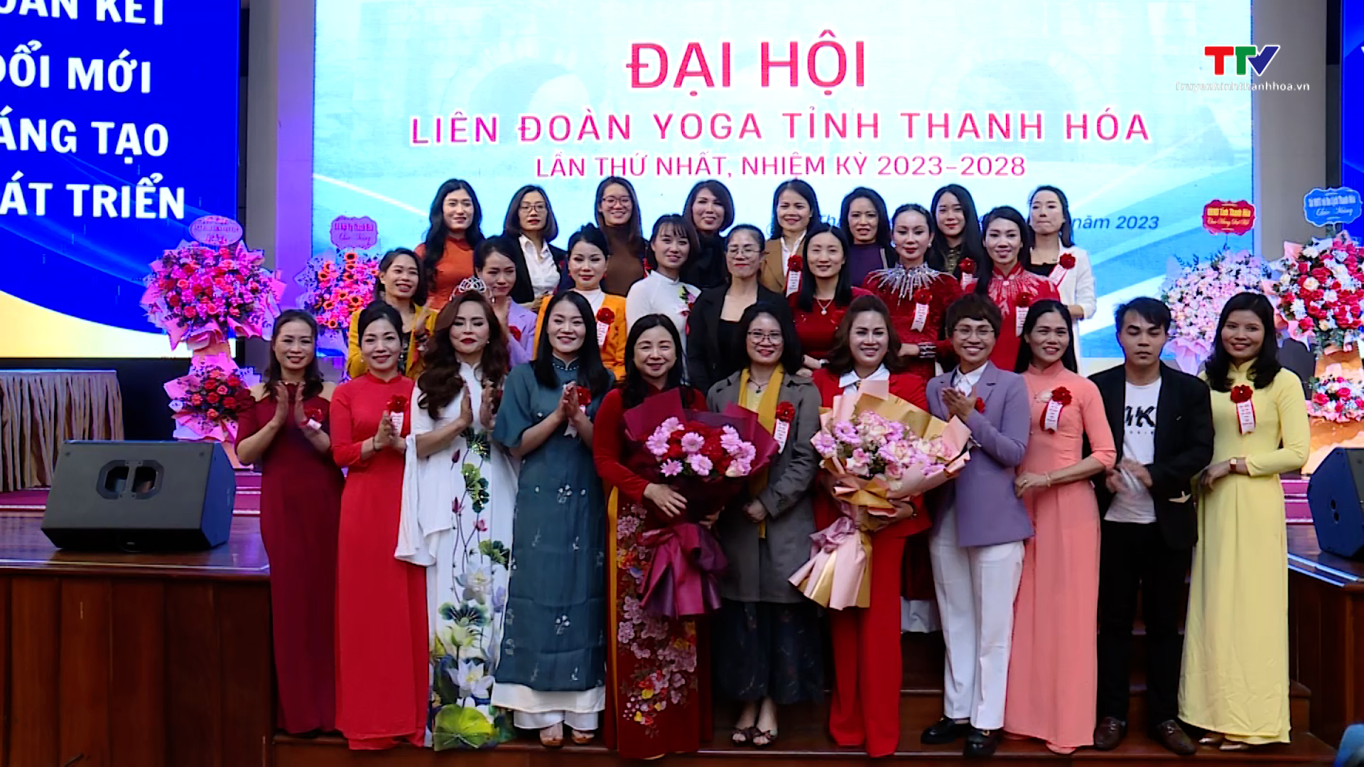 Đại hội thành lập Liên đoàn Yoga Thanh Hóa khóa I, nhiệm kỳ 2018-2023- Ảnh 2.