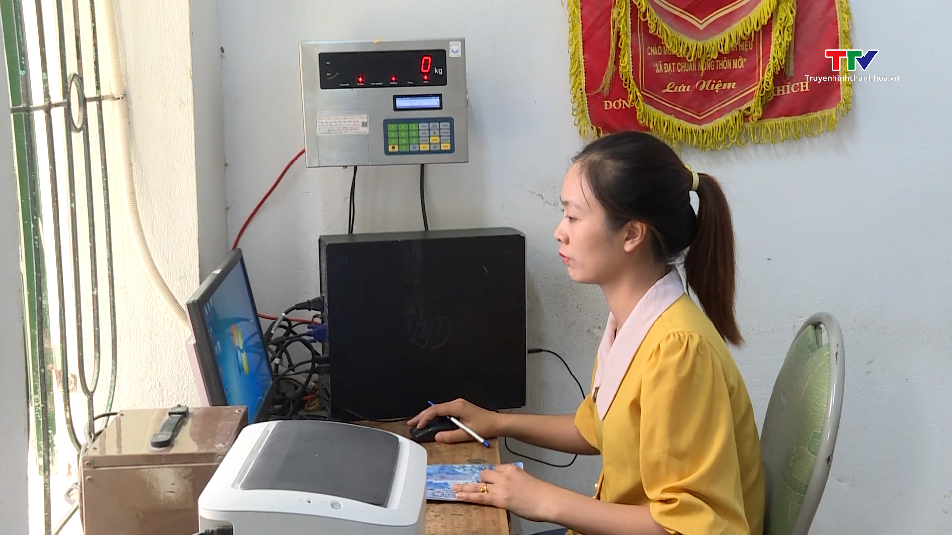 Huyện Yên Định lắp đặt camera và trạm cân kiểm soát tải trọng- Ảnh 1.