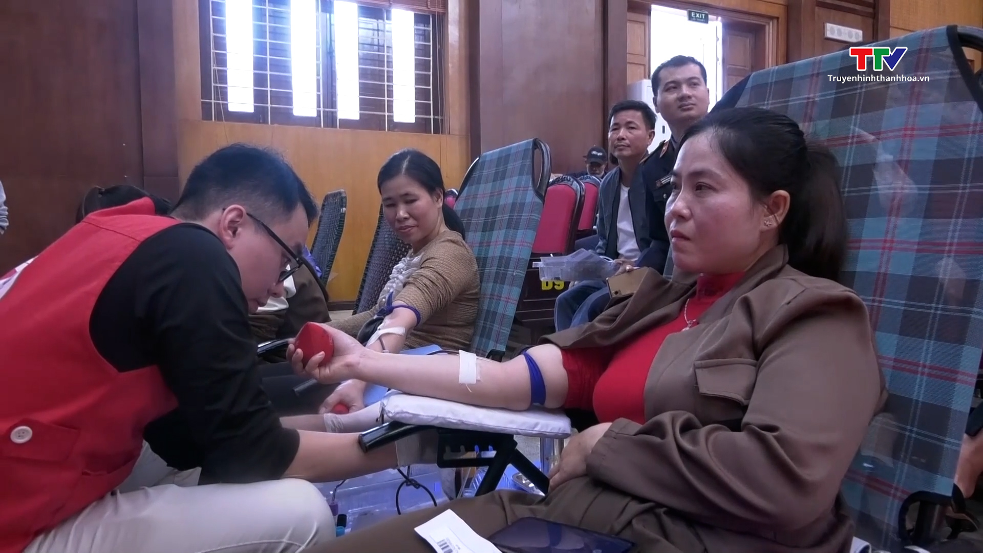 Ngày hội hiến máu tình nguyện huyện Thường Xuân năm 2023- Ảnh 1.