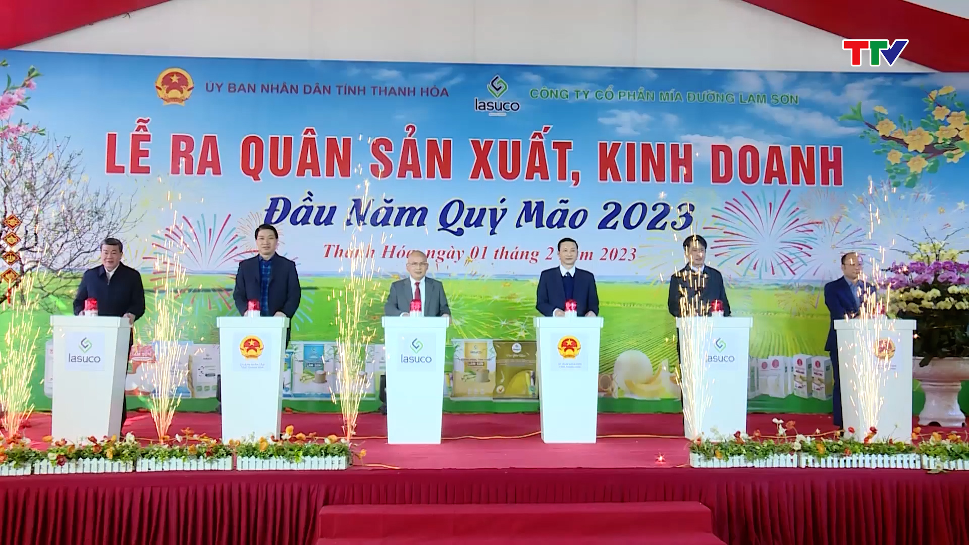 Chủ tịch UBND tỉnh dự lễ ra quân sản xuất, kinh doanh 
của Công ty cổ phần Mía đường Lam Sơn
 - Ảnh 4.