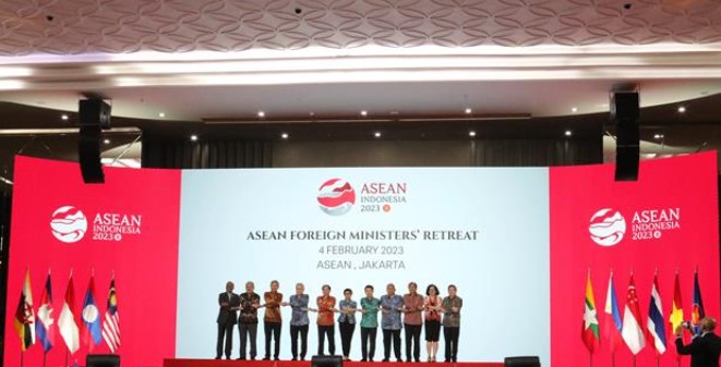 Hội nghị hẹp Bộ trưởng Ngoại giao ASEAN đạt được những kết quả tích cực - Ảnh 1.