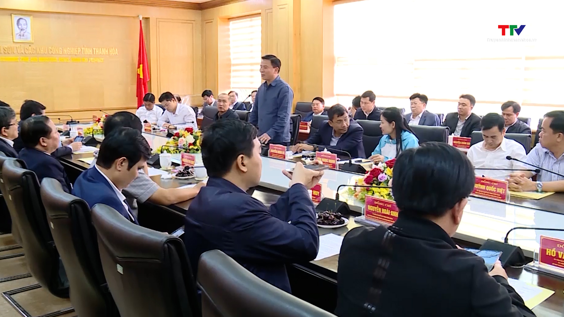 Đoàn công tác Học viện chính trị Quốc gia Hồ Chí Minh nghiên cứu, khảo sát thực tế tại Thanh Hóa - Ảnh 5.