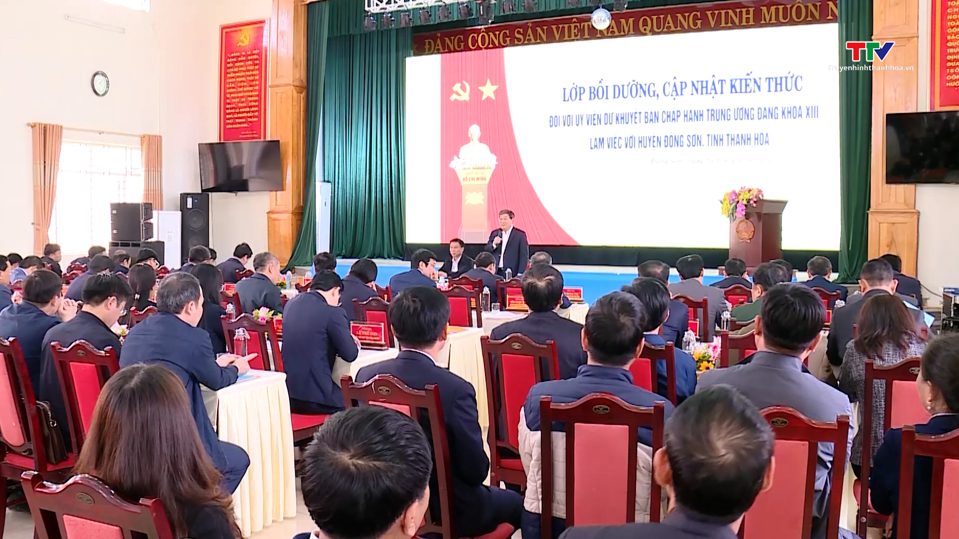 Đoàn công tác Học viện chính trị Quốc gia Hồ Chí Minh nghiên cứu, khảo sát thực tế tại Thanh Hóa - Ảnh 8.