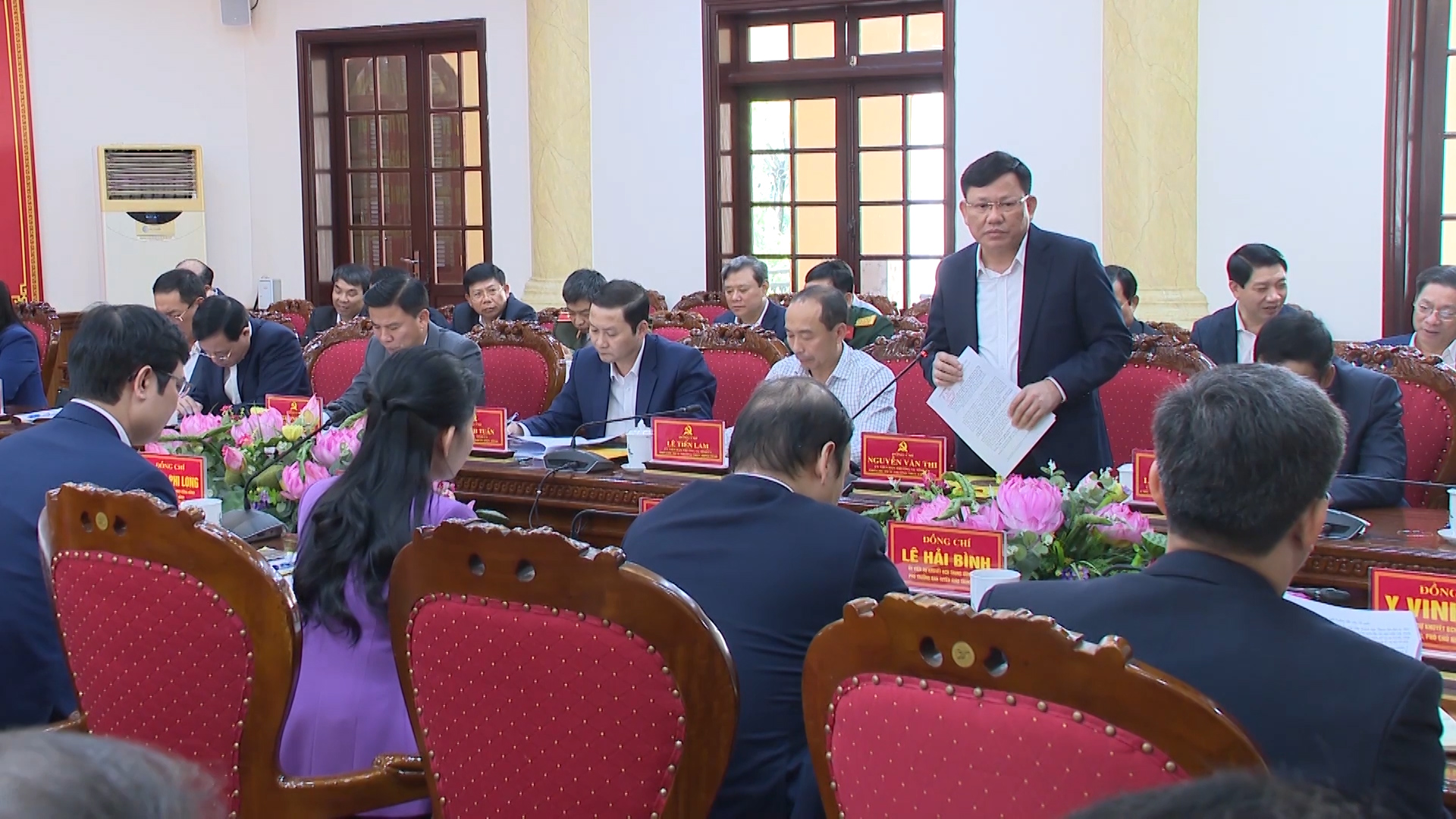Đoàn công tác Học viện chính trị Quốc gia Hồ Chí Minh nghiên cứu, khảo sát thực tế tại Thanh Hóa - Ảnh 5.