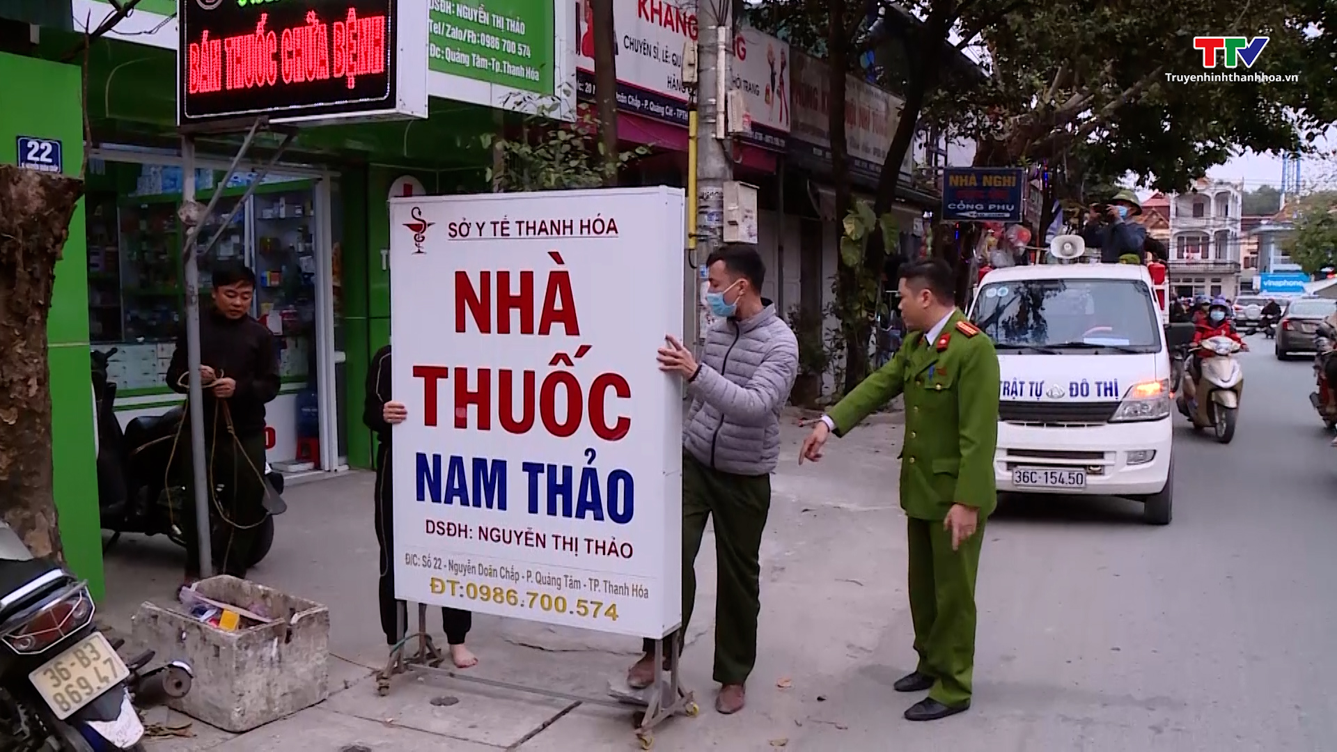 Thành phố Thanh Hoá mở đợt cao điểm xử lý vi phạm trật tự đô thị trên tuyến Quốc lộ 47 - Ảnh 2.