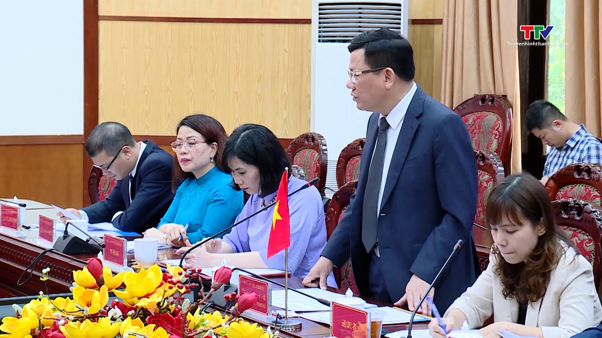 UBND tỉnh làm việc với Đoàn thư ký Chủ tịch Liên minh Nghị sỹ Hữu nghị Nhật - Việt - Ảnh 2.