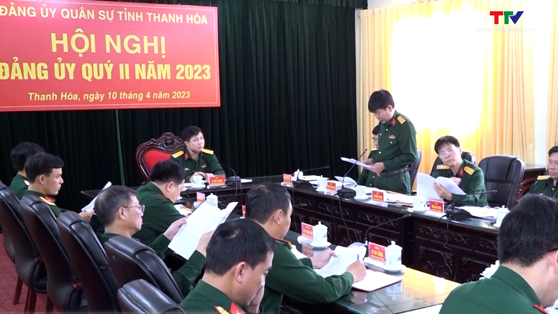 Đảng ủy Quân sự tỉnh triển khai thực hiện nhiệm vụ quý 2 năm 2023 - Ảnh 3.