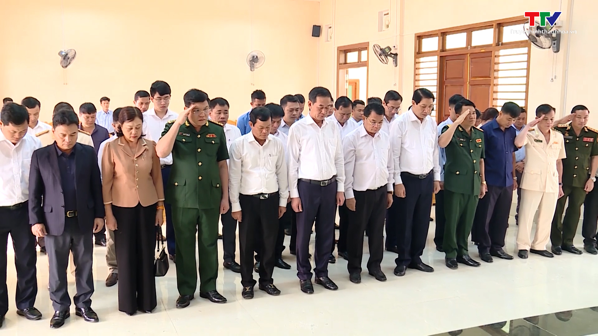 Đoàn đại biểu cấp cao tỉnh Thanh Hoá thăm và làm việc tại tỉnh Hủa Phăn - Ảnh 2.