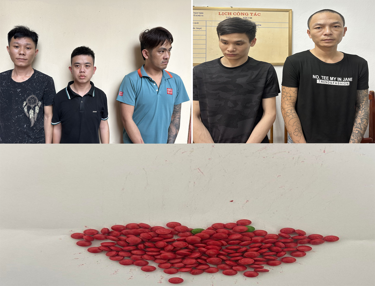Công an huyện Thạch Thành liên tiếp bắt giữ 9 đối tượng liên quan đến ma túy - Ảnh 1.