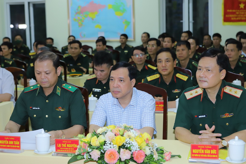 Đại tướng Lương Cường thăm, làm việc với các đơn vị quân sự, Biên phòng Mường Lát - Ảnh 5.