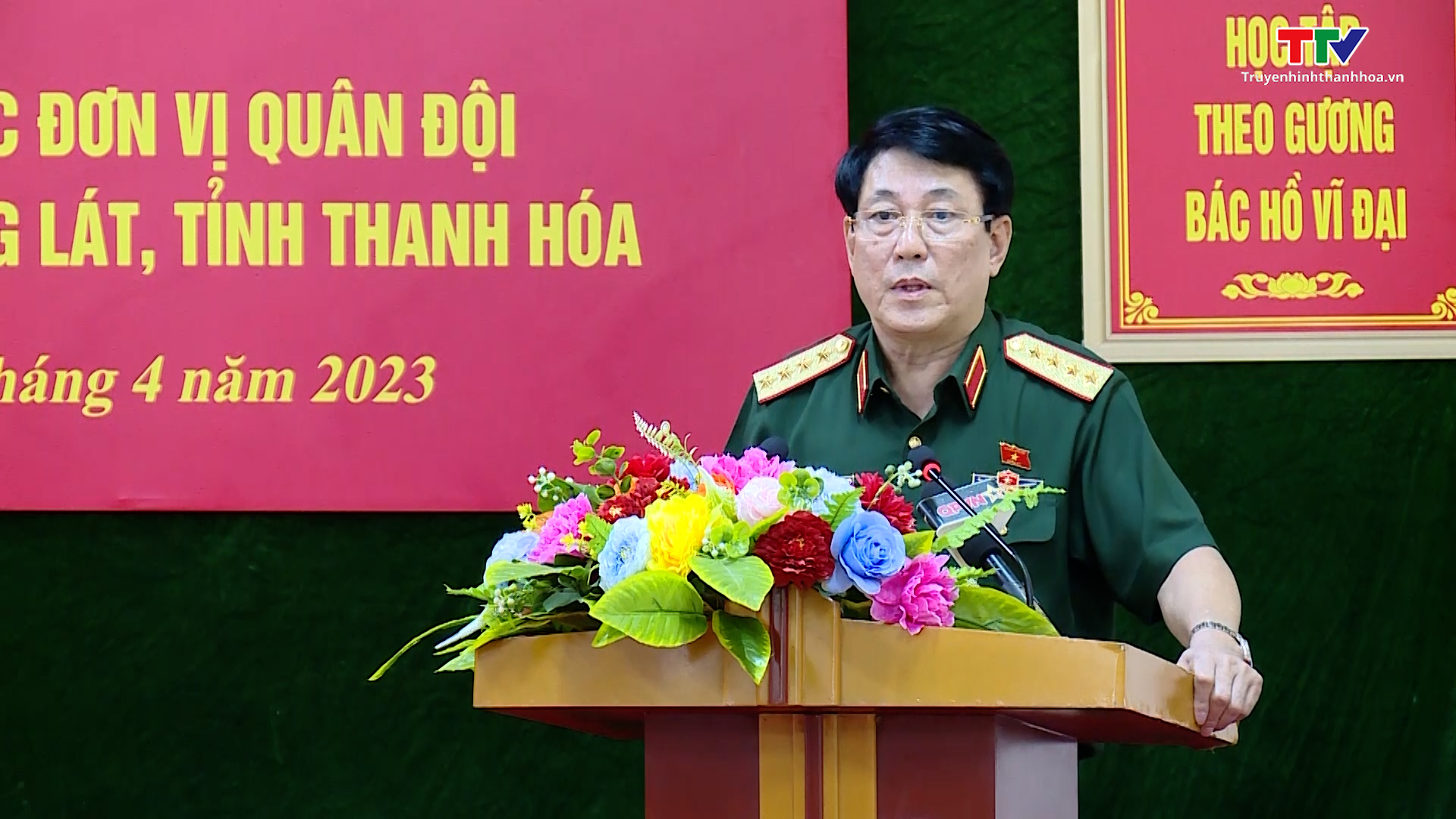Đại tướng Lương Cường thăm, làm việc với các đơn vị quân sự, Biên phòng Mường Lát - Ảnh 3.