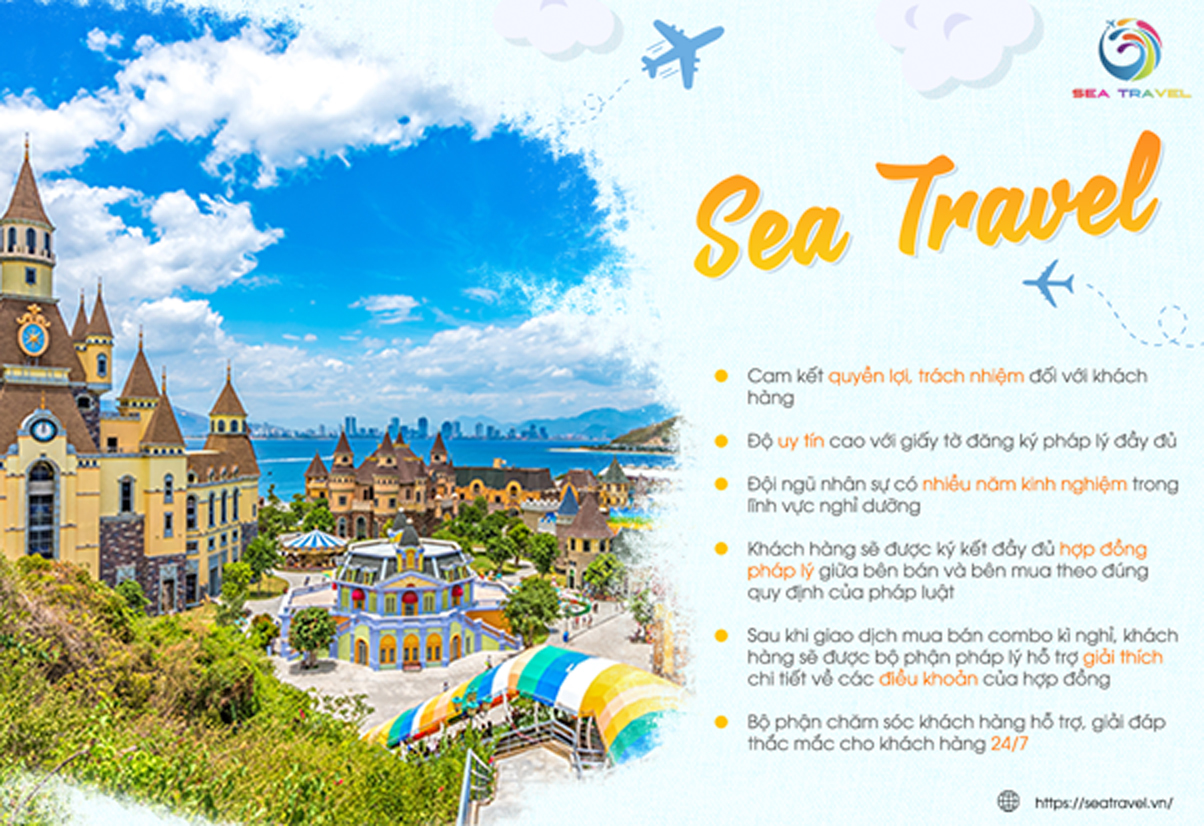 Sea travel - Dịch vụ du lịch uy tín cho khách hàng trọn vẹn niềm vui - Ảnh 1.