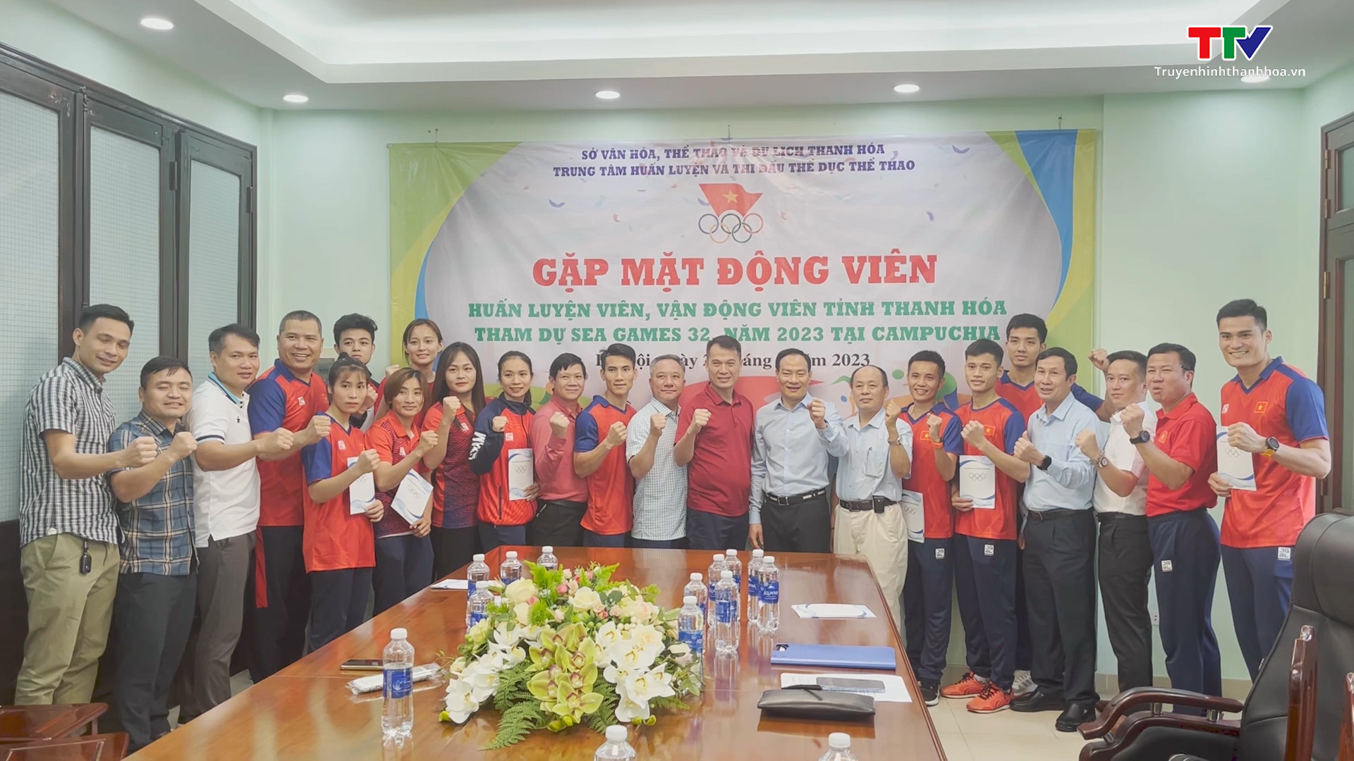 Gặp mặt, động viên các vận động viên, huấn luyện viên Thanh Hóa tham dự SEA Games 32 - Ảnh 2.