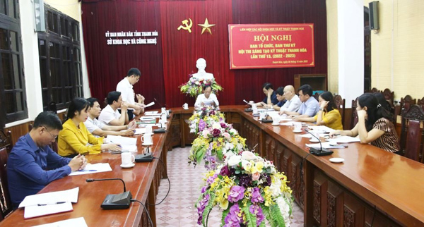Triển khai kế hoạch tổ chức Hội thi Sáng tạo kỹ thuật Thanh Hóa lần thứ 13 (2022-2023) - Ảnh 1.