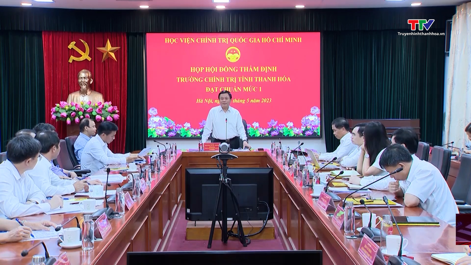 Trường Chính trị tỉnh Thanh Hóa được công nhận đạt chuẩn mức 1 - Ảnh 2.