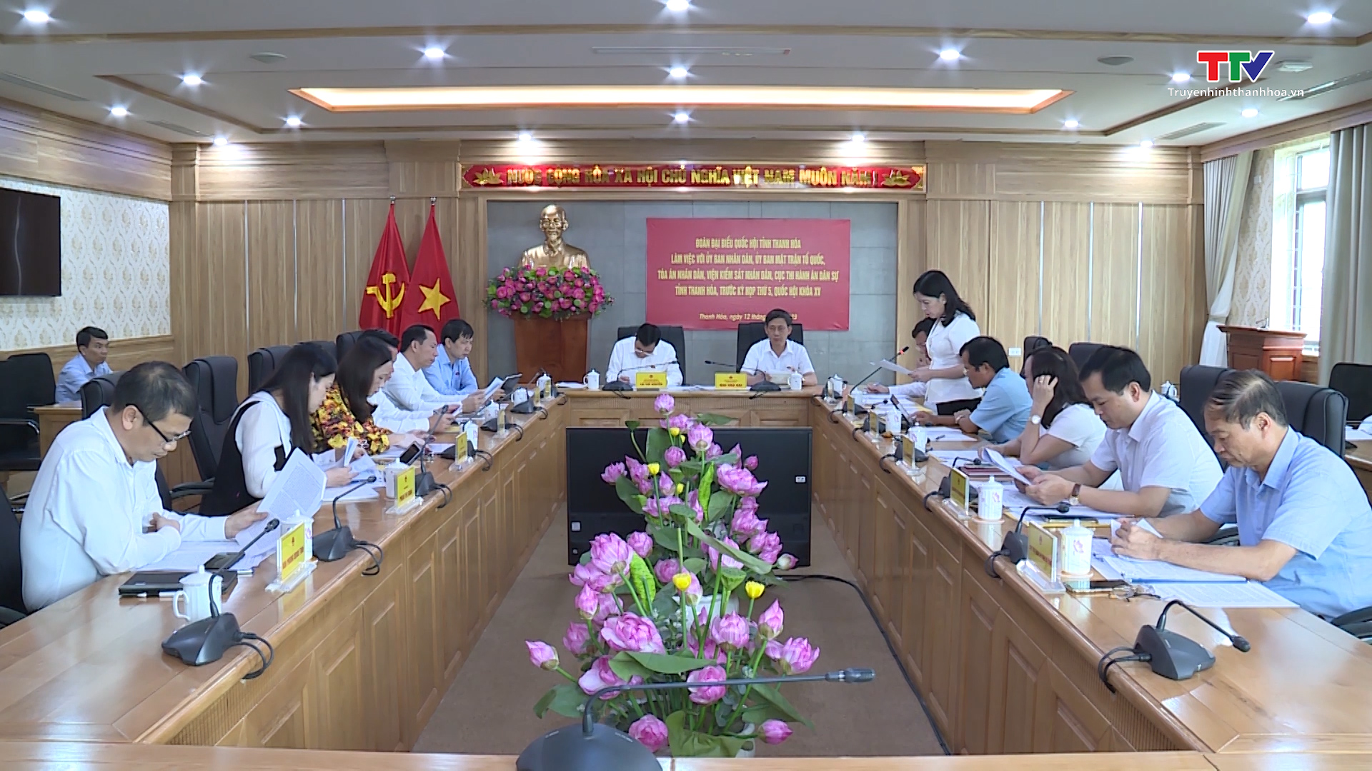 Đoàn đại biểu Quốc hội Thanh Hoá chuẩn bị cho Kỳ họp thứ 5, Quốc hội khoá XV - Ảnh 3.