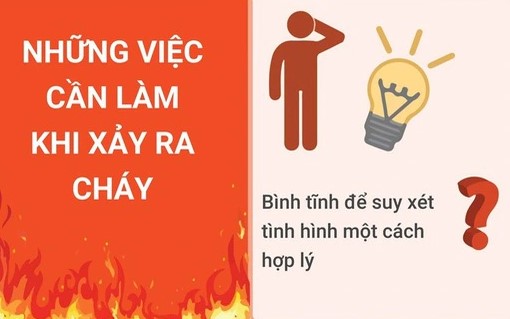 Những việc cần làm khi xảy ra hỏa hoạn