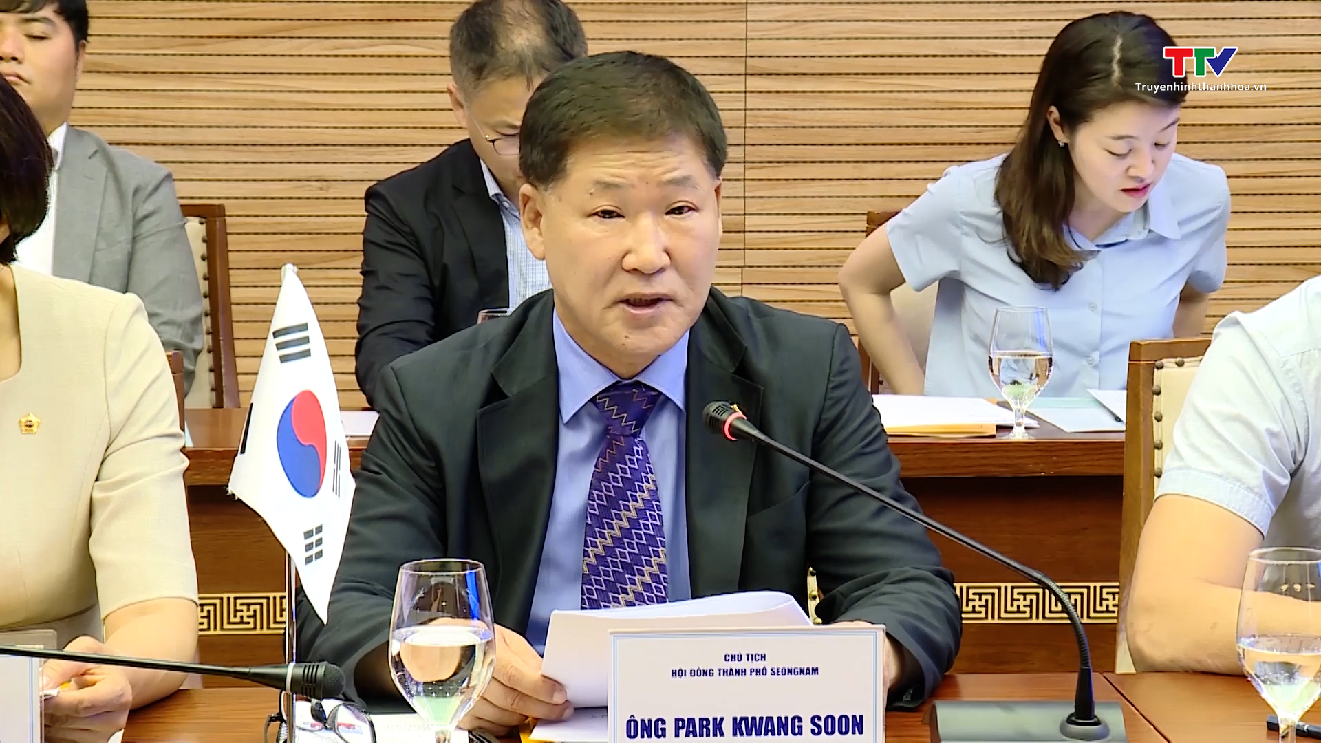 Thường trực HĐND tỉnh Thanh Hóa làm việc với Hội đồng thành phố Seongnam, Hàn Quốc - Ảnh 3.