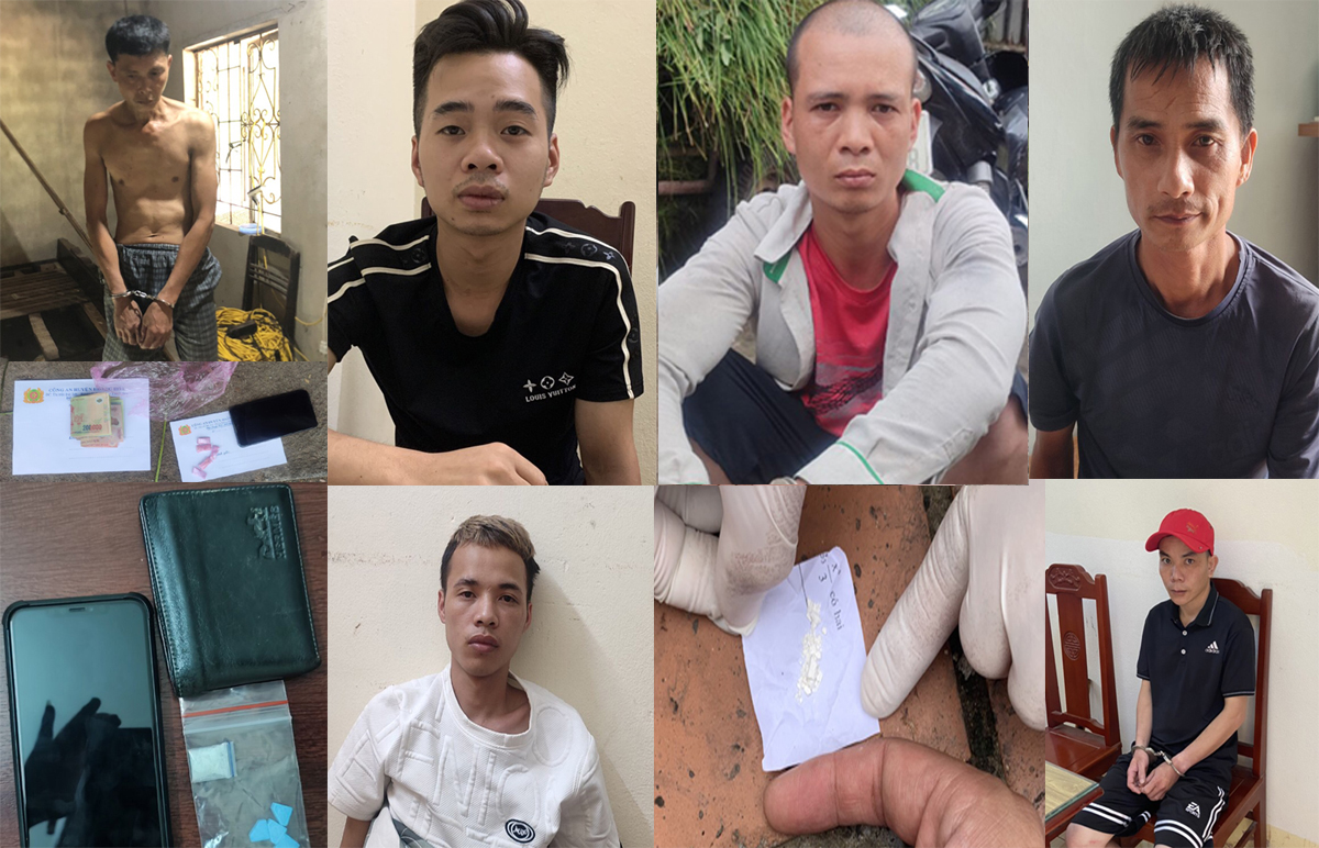 Công an huyện Hoằng Hóa triệt xóa 6 điểm phức tạp về ma túy - Ảnh 1.